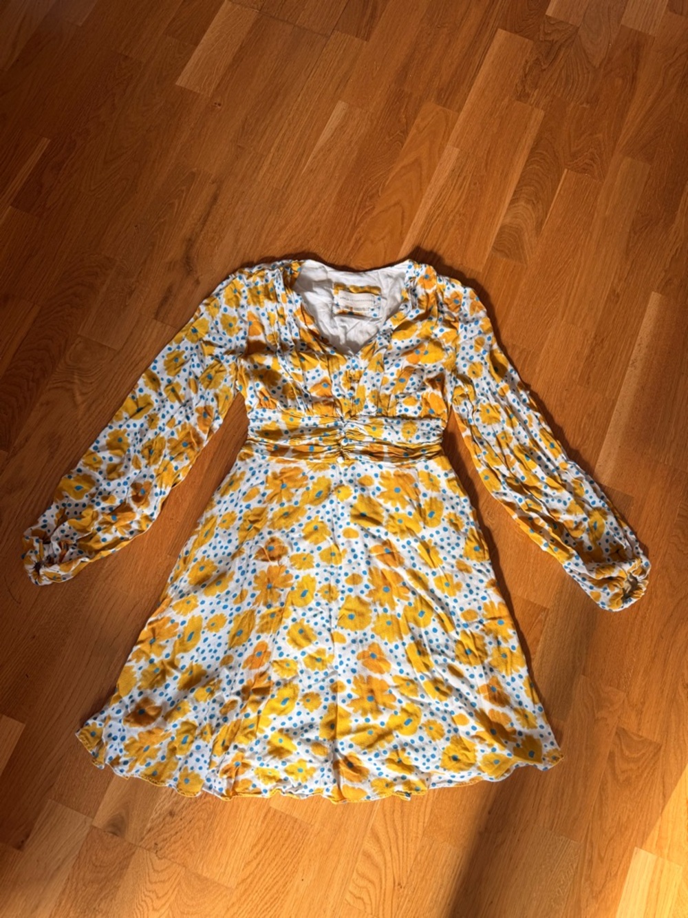 Vera for Anthropologie Buttercup mini dress